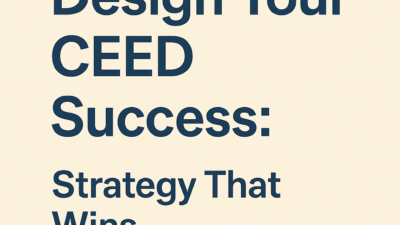 Design Your CEED Success: Strategy That Wins