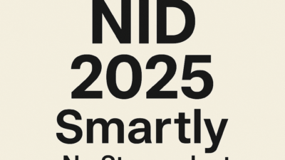 How to Crack NID 2025 Smartly